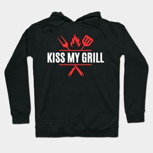 Kiss my grill bbq menu ideas recipes Hoodie